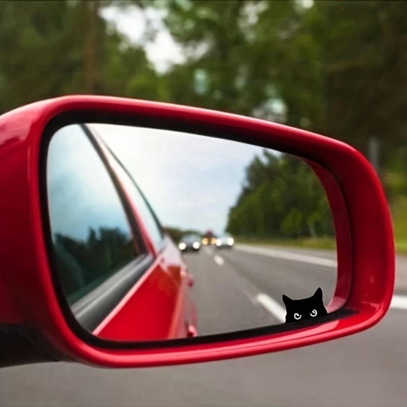 Interior Design Mood Board - Black Cat Peeking at Stickers-a Hidden