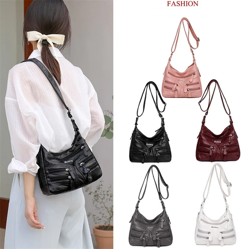 Interior Design Article - Multi Pocket Shoulder Bag Women Shoulder