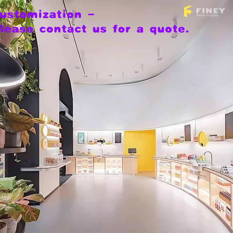 Interior Design Retail - custom.Retail Modern Cosmetic Shop Display Counter