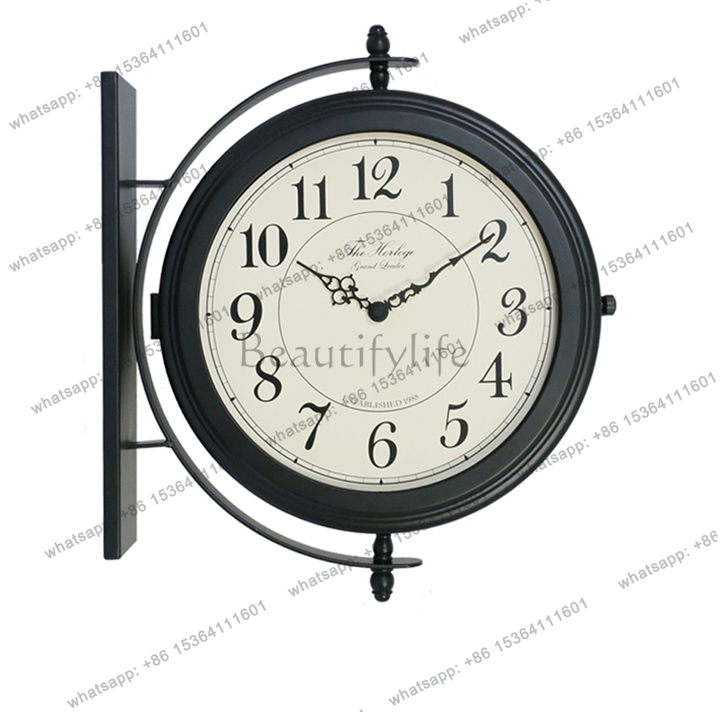 Interior Design Organic Modern - Modern Simple Wall Clock Light Luxury