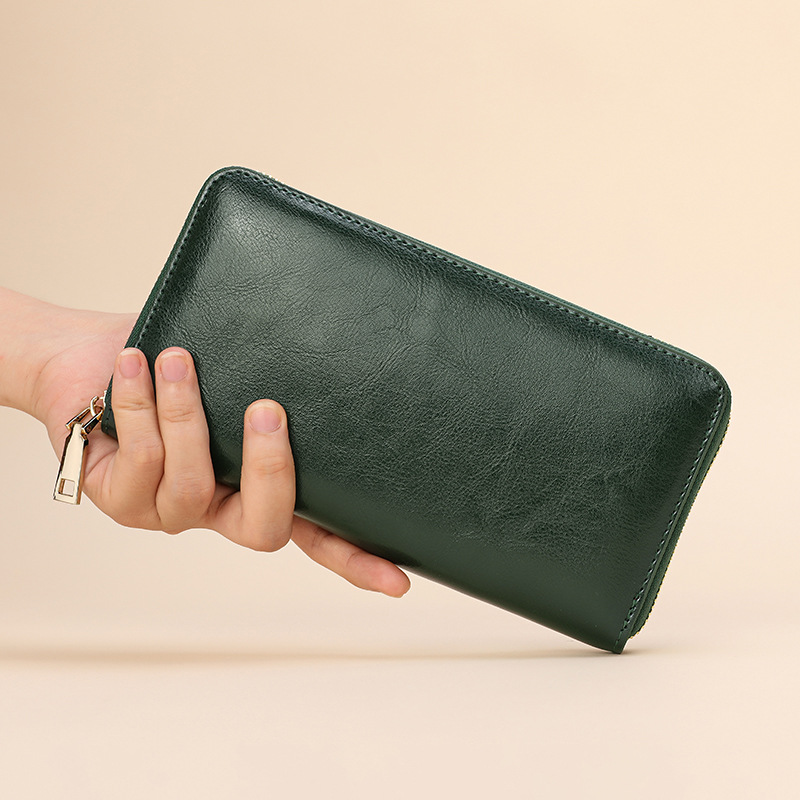 Genuine Leather Men Women Long - Interior Design Id 评论和价格