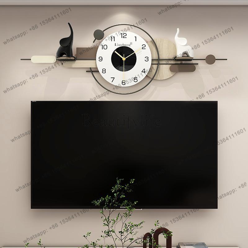 Modern Aesthetic Wall Clock Si - Interior Design Organic Modern 评论和价格