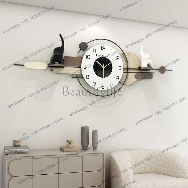 Modern Aesthetic Wall Clock Si - Interior Design Organic Modern 评论和价格
