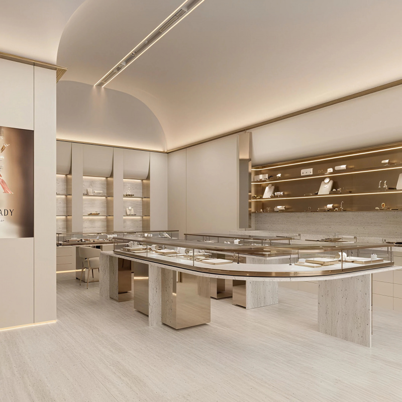 custom.Luxury Jewellery Shop O - Interior Design Retail 评论和价格