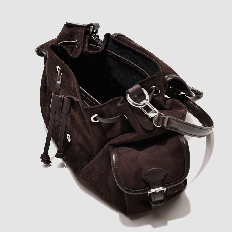 England Style Faux Suede Bags  - Interior Design Vintage Style 评论和价格