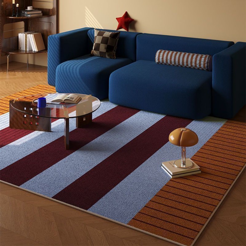 Modern Stripe Pattern Carpet M - Interior Design Retail 评论和价格
