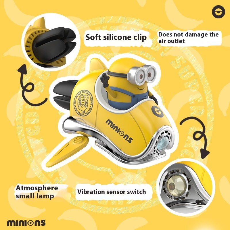 New Minions Cartoon Car Air Fr - Interior Design Article 评论和价格