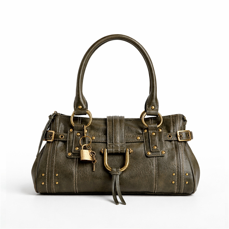 New Trendy Vintage Rivet Tote  - Interior Design Vintage Style 评论和价格