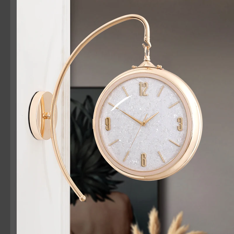 Nordic Luxury Wall Clocks Inte - Interior Design Living Room And Kitchen 评论和价格