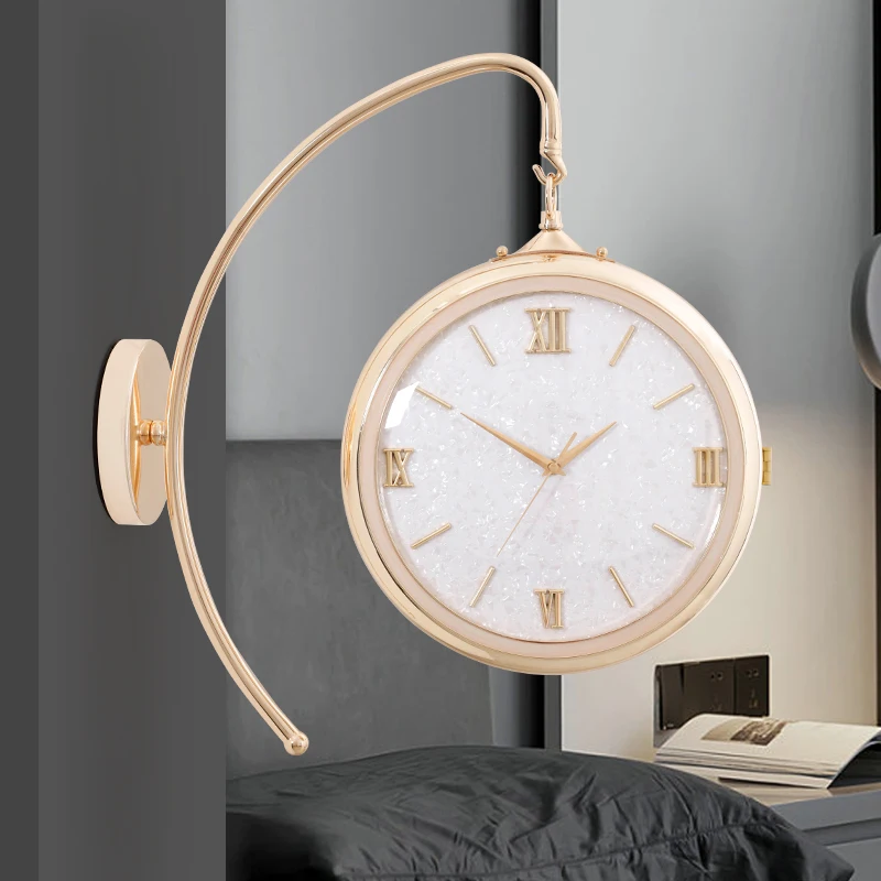 Nordic Luxury Wall Clocks Inte - Interior Design Living Room And Kitchen 评论和价格