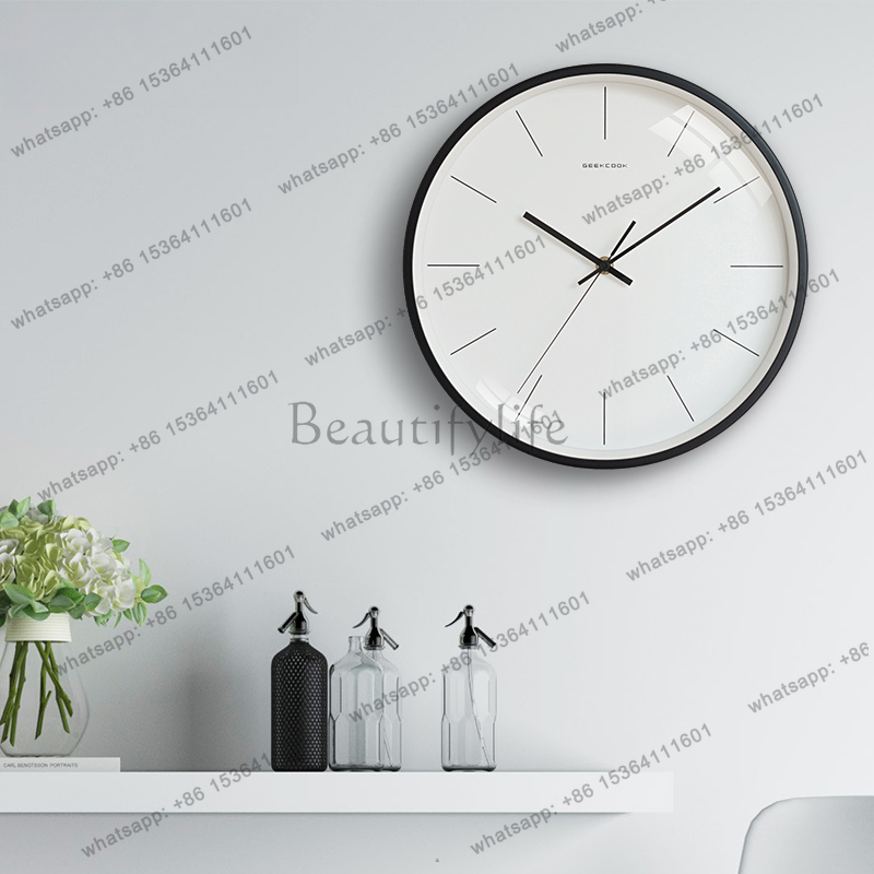 Light Luxury Fashion Wall Cloc - Interior Design Organic Modern 评论和价格