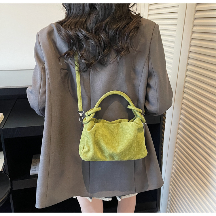 Ruched Cloud Bag Women Knot Ha - Interior Design Vintage Style 评论和价格