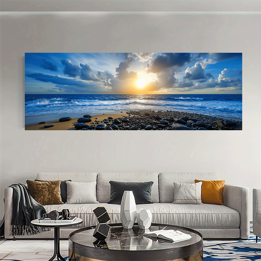 1PC-Canvas poster Unframed Oce - Interior Design Style 评论和价格