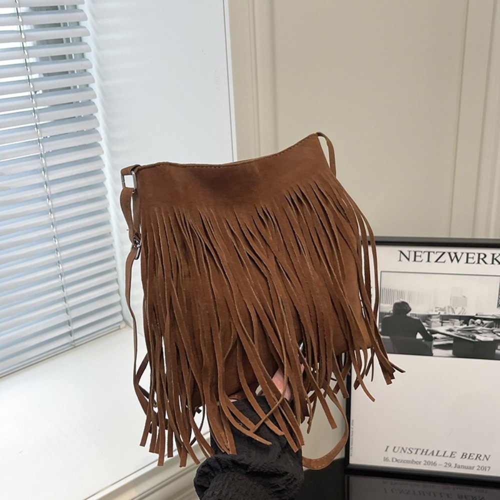 Retro Tassel Saddle Bag Vintag - Interior Design Vintage Style 评论和价格