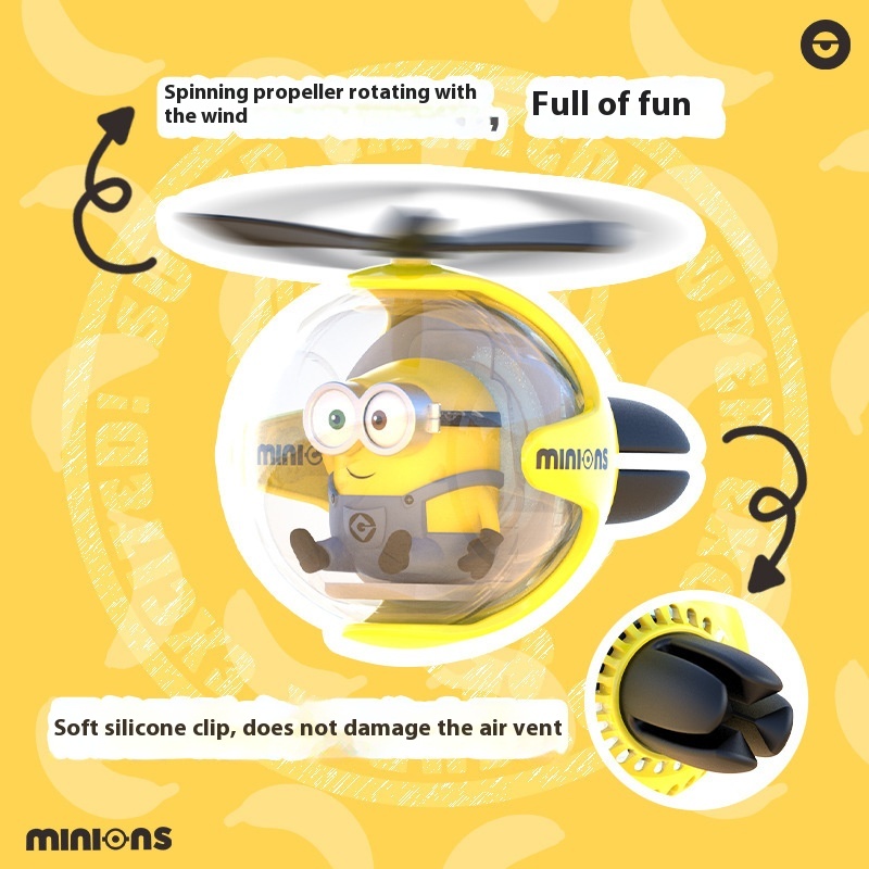 New Minions Cartoon Car Air Fr - Interior Design Article 评论和价格