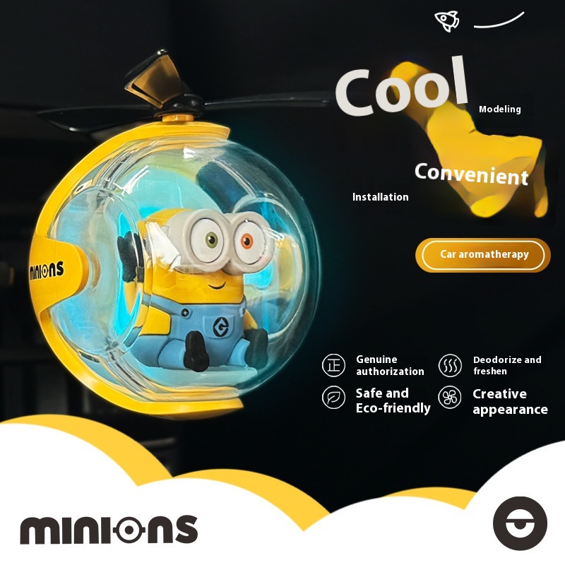 New Minions Cartoon Car Air Fr - Interior Design Article 评论和价格