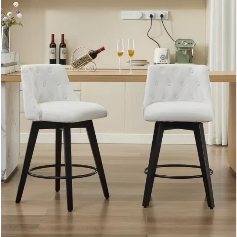 Modern style fabric bar stool  - Interior Design Living Room And Kitchen 评论和价格